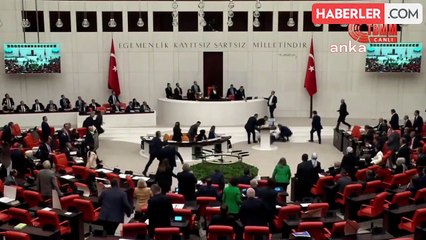 SP milletvekili Bitmez yere yığılırken AK Parti sıralarından "Allah'ın gazabı böyle olur" diye bağırıldığı tutanağa geçti