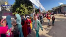 طوابير من المواطنين أمام اللجان في ثالث ايام الانتخابات بالفيوم