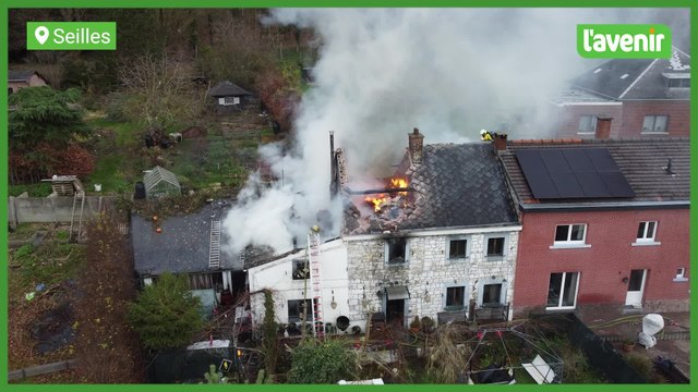 Seilles : une maison ravagée par un Incendie