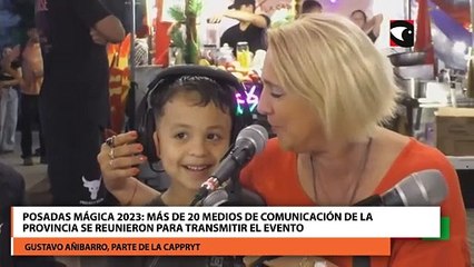 Posadas Mágica 2023 más de 20 medios de comunicación de la provincia se reunieron para transmitir el evento