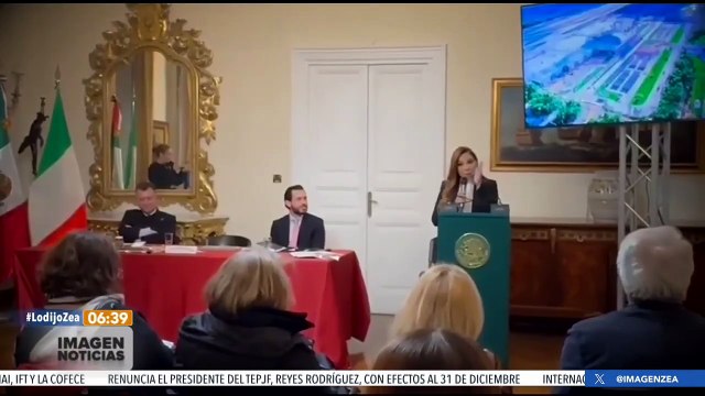 Mara Lezama, gobernadora de Quintana Roo, acude a la embajada de México en Italia