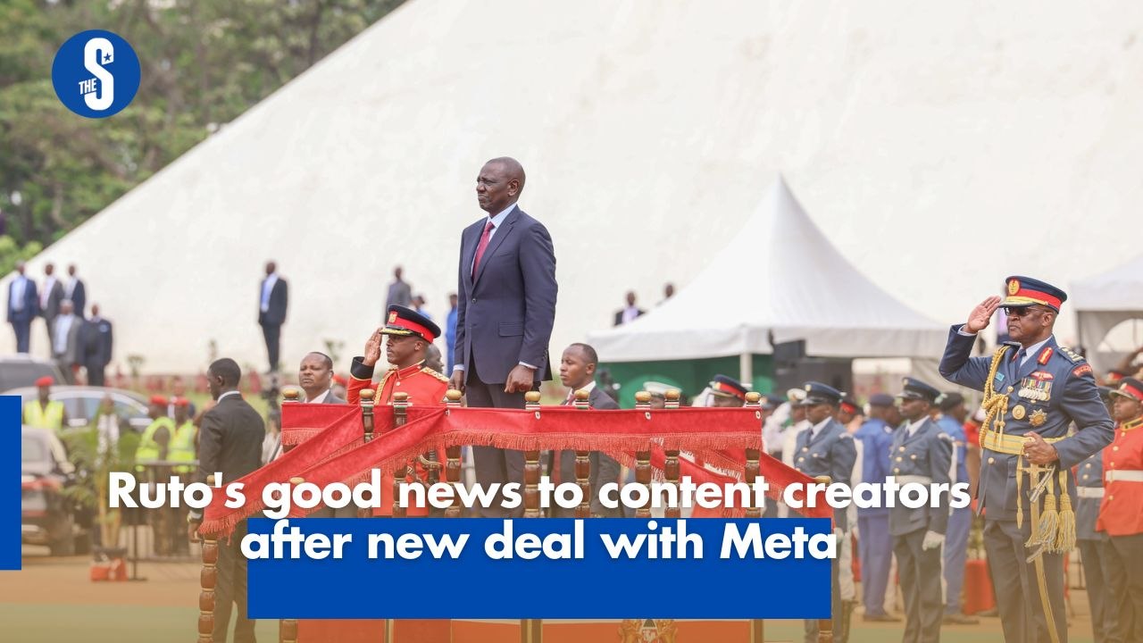 Ruto's good news to content creators after new deal with Meta