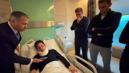 Erdoğan, hakem Halil Umut Meler ile görüştü