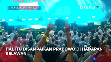 Prabowo Singgung Banyak Orang Pintar di Indonesia Tapi Belum Tentu Bisa Kerja untuk Rakyat