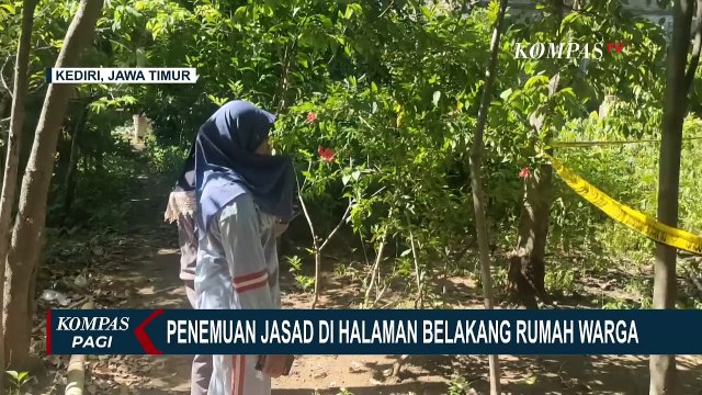 Warga Kediri Heboh dengan Temuan Jasad Pria Tanpa Identitas di Halaman Rumah Seorang Warga