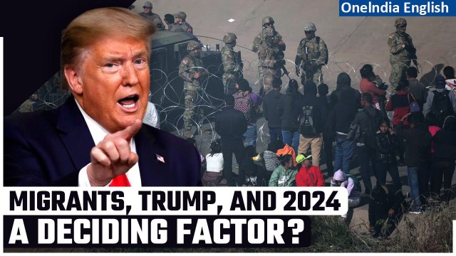 US Migrant Crisis: Trump Claims Undocumented Immigrants Poisoning America| Oneindia News