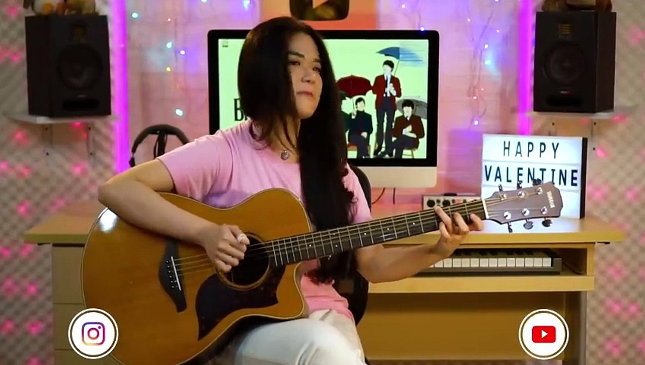 (The Beatles) I Want To Hold Your Hand - Fingerstyle Guitar Cover _ Josephine Alexandra