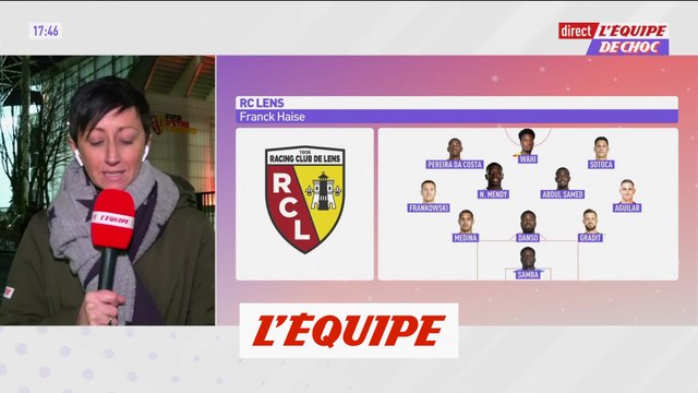 Wahi titulaire en pointe, Pereira Da Costa aligné d'entrée - Foot - C1 - Lens