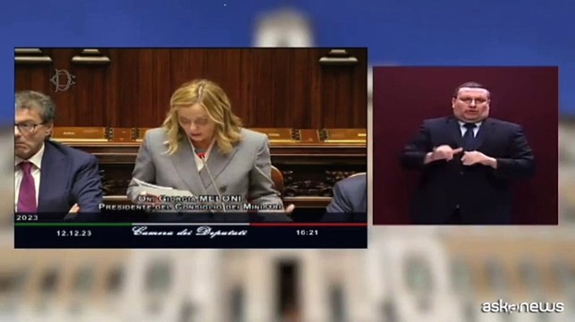 Ue, Meloni: Sul bilancio discussione difficile ma passi avanti