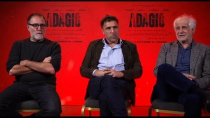 Sollima: "Adagio" noir sentimentale con Favino, Servillo, Mastandrea