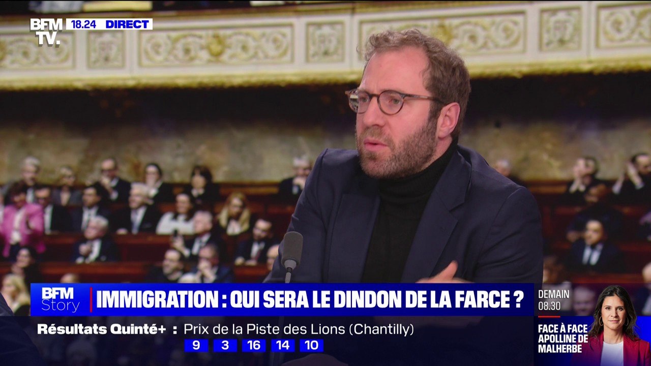 Rejet de la loi immigration: "Du point de vue de la NUPES, le réveil sera extrêmement douloureux, puisque le centre de gravité du texte s'est décalé vers la droite", affirme Antoine Armand (Renaissance)