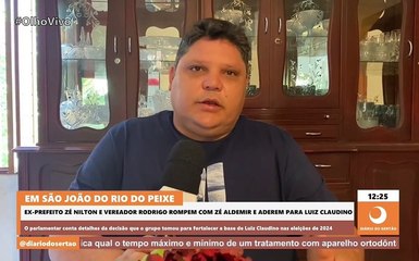 Irmã do vereador Rodrigo de Zé Nilton diz que ele apresenta nível de consciência e já tenta falar