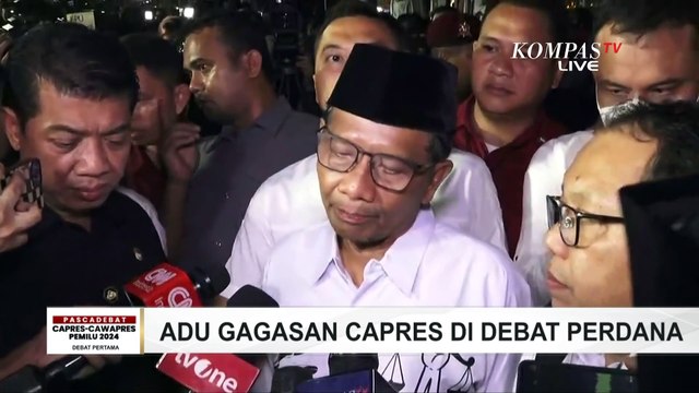 Respons Mahfud MD Usai Namanya Disebut Prabowo saat Ganjar Singgung Pelanggaran HAM
