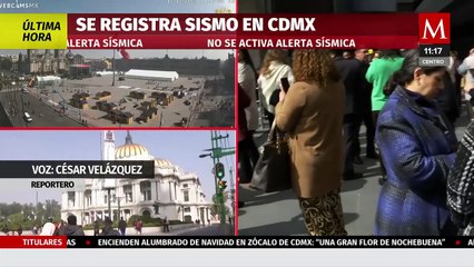 Se registra sismo en CdMx; no se activó la alerta sísmica