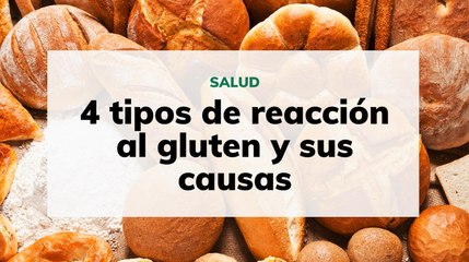 4 tipos de reacción al gluten y sus causas