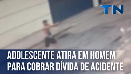 Adolescente atira em homem para cobrar dívida de acidente na Grande Vitória