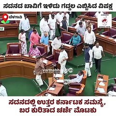 "ಉತ್ತರ ಕರ್ನಾಟಕ, ಬರಗಾಲದ ಚರ್ಚೆಗೆ ಅಡ್ಡಿ ಪಡಿಸುವ ಕೆಲ್ಸ ಮಾಡ್ಬೇಡಿ..." | Karnataka Winter Session Belagavi