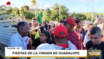 Falcón conmemoró a su patrona: Fiestas de la Virgen de Guadalupe