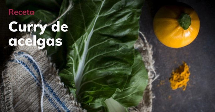 Receta: Curry de acelgas