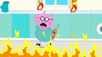 Don't Be Afraid!! Peppa Pig turns into a Ghost