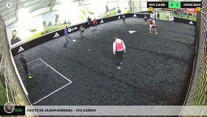 Faute de JASON GOREEBA - 100 CARDIO