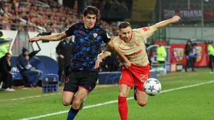 Gol de Frankowski: RC Lens 1-0 Sevilla