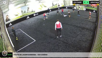 Faute de JASON GOREEBA - 100 CARDIO