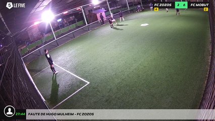 Faute de Hugo Mulheim - FC ZOZOS