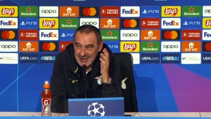 Atletico Madrid-Lazio, Sarri risponde a Zappulla