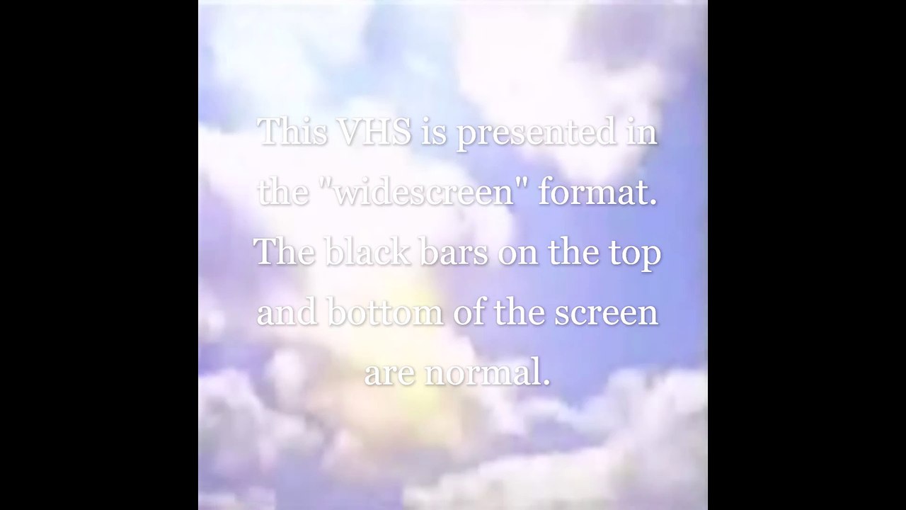 (FANMADE) Sony Wonder Widescreen Disclaimer