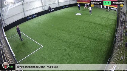 But de Gregoire Doligez  - FIVE guys