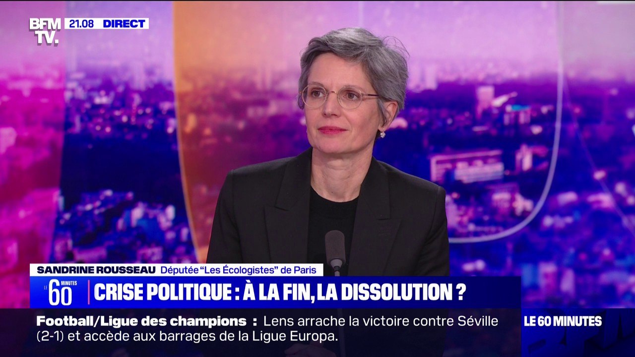 Rejet du projet de loi immigration: Sandrine Rousseau trouve "indécents" les propos d'Élisabeth Borne sur "une union sacrée" entre la NUPES et l'extrême droite