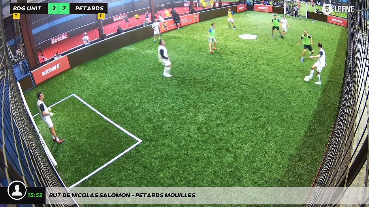 But de Nicolas SALOMON - PETARDS MOUILLES