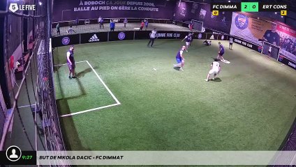 But de Nikola DACIC - FC Dimmat