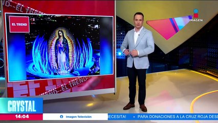 ¿La Virgen de Guadalupe en la esfera de Las Vegas?