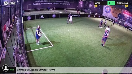 Faute de Massine Ouaret - UP93