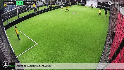 Faute de Kaan BEYAZ - FC MIKOU