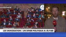 Loi immigration : un diner politique à l'Elysée