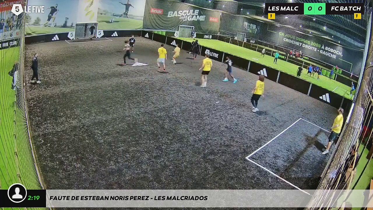 Faute de Esteban Noris Perez - Les Malcriados