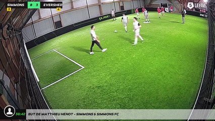 But de Matthieu HENOT - SIMMONS & SIMMONS FC
