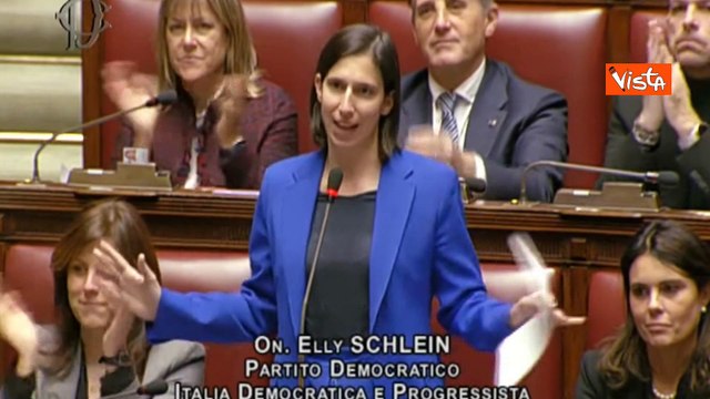 Schlein alla Camera: Meloni dica con noi Viva l'Italia antifascista