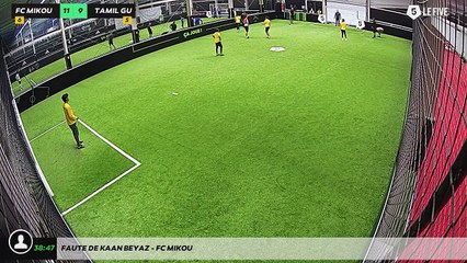 Faute de Kaan BEYAZ - FC MIKOU