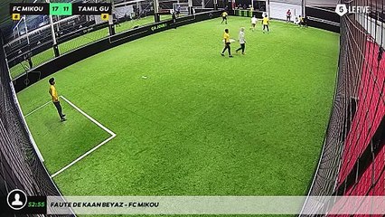 Faute de Kaan BEYAZ - FC MIKOU