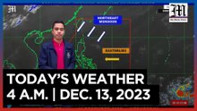 Today's Weather, 4 A.M. | Dec. 13, 2023