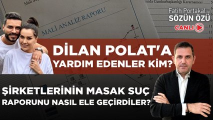 DİLAN POLAT ŞİRKETLERİNİN MASAK SUÇ RAPORUNU NASIL ELE GEÇİRDİLER? Ü.ÖZDAĞ'IN YAYINLADIĞI BELGELER!