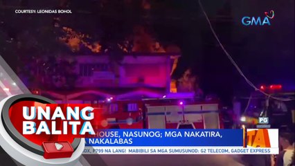 Ancestral house, nasunog; Mga nakatira, ligtas na nakalabas | UB