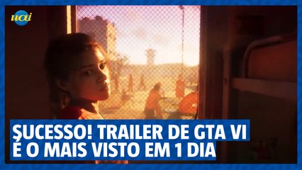 Trailer de GTA VI é o vídeo mais assistido em 24 horas no Youtube