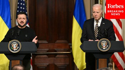 Biden, Zelensky Asked Point Blank About 'Stalled' Counteroffensive And If It Is Time For Peace Talks