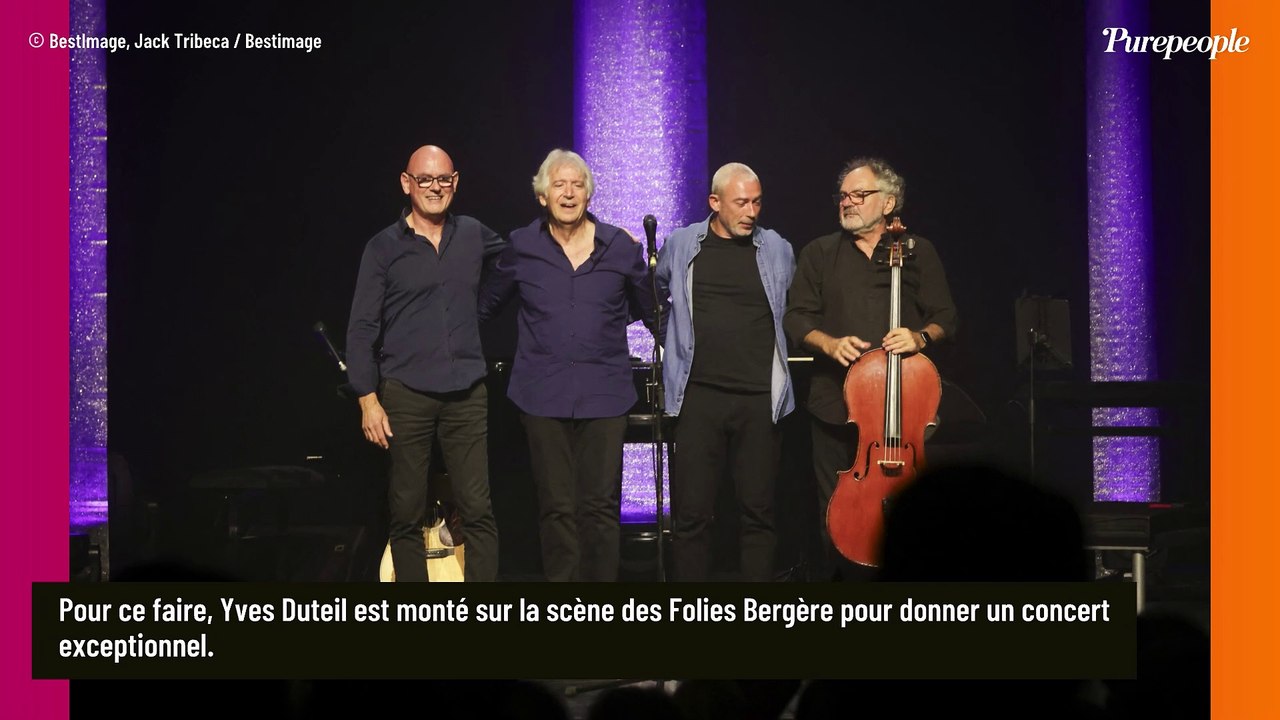 PHOTOS Yves Duteil soutenu par sa discrète épouse Noëlle, Raphaël Merzahi dévoile ses cheveux tous blancs aux Folies Bergère