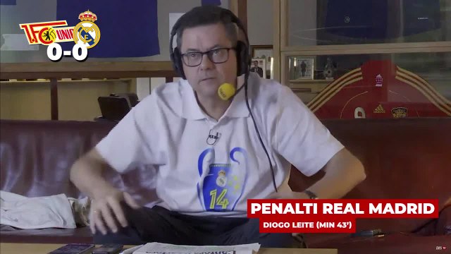 La reacción de Roncero a los goles del Union Berlin vs. Real Madrid, fase de grupos de la Champions League